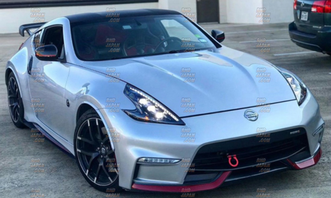 78 Works Full LED Headlight Set Black - Fairlady Z Z34 - RHDJapan